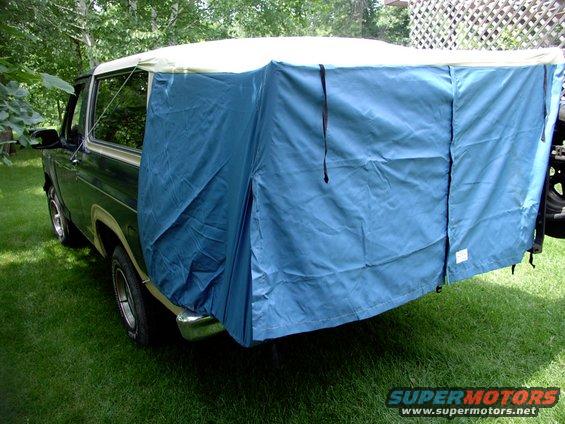 Ford bronco tailgate tent #9