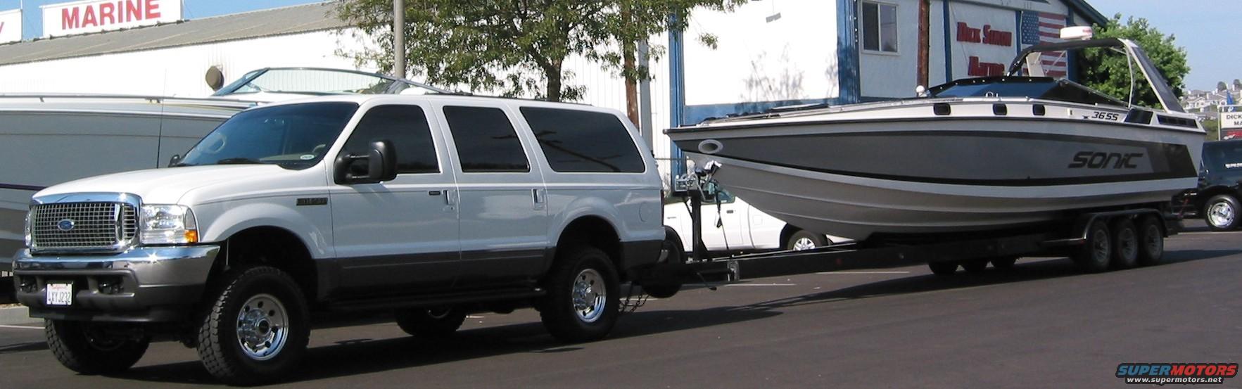 2002 Ford excursion diesel towing capacity #2
