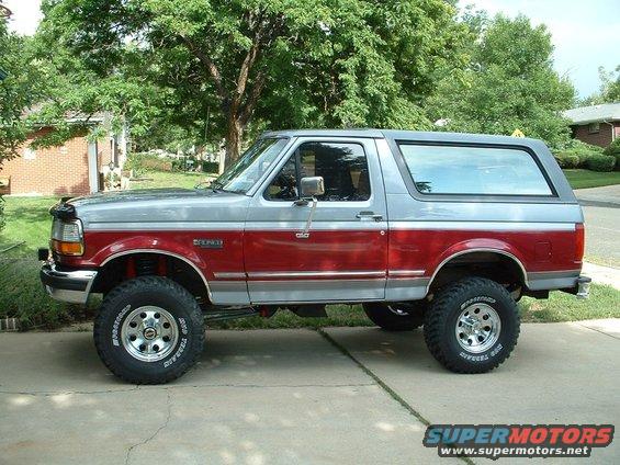 1995 Ford bronco 4 inch lift #3