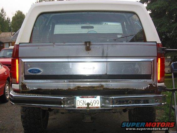 Ford bronco replacement tailgate #3