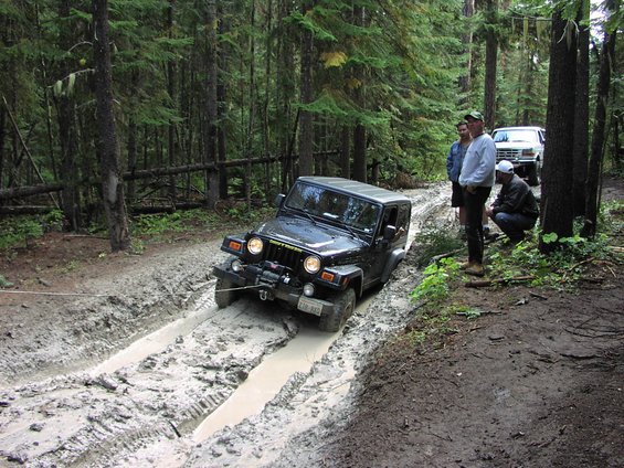 p1010112.jpg yep, the trails were slick, mud, clay, and more mud.