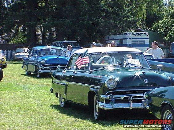 2-54-fords.jpg Waiting for the 4th of July Parade