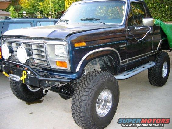 Ford bronco ii sliders #5