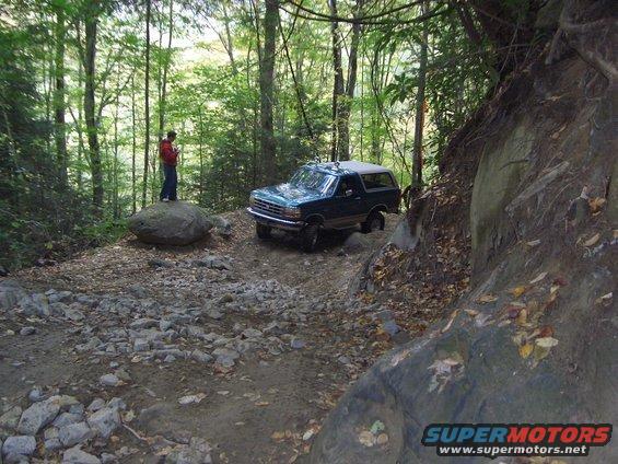 t655.jpg Dropping my axle on a rock on trail #4