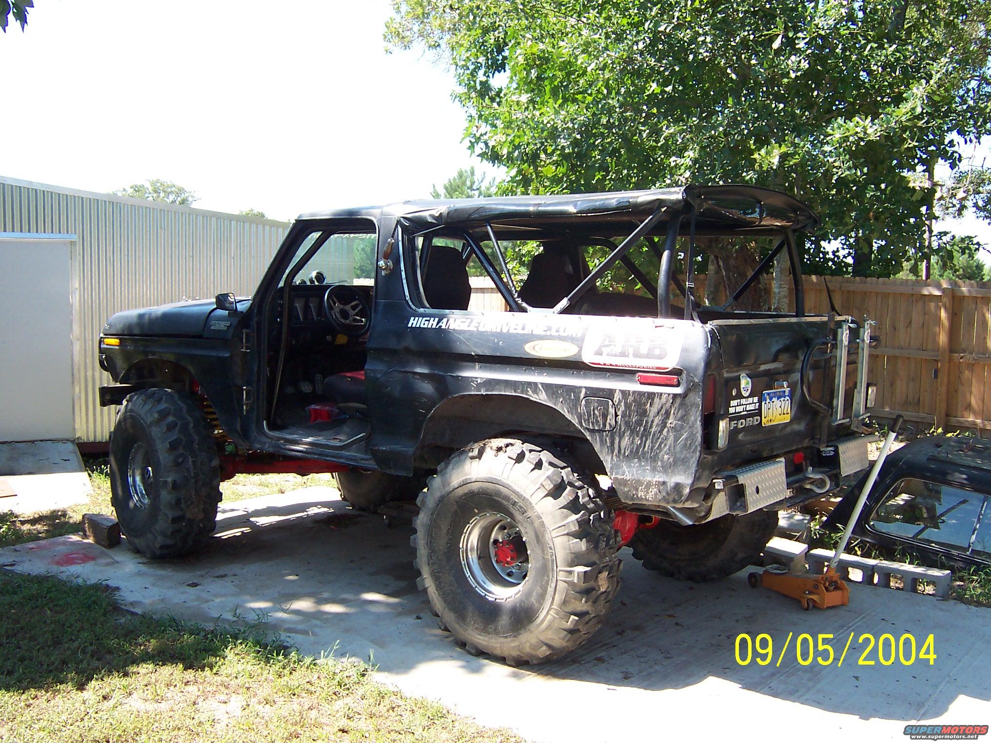 1978 Ford bronco roll cage