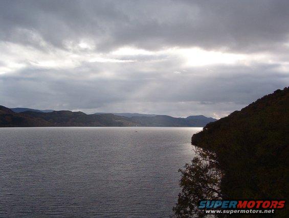 67-urquhart.jpg Looking South over Loch Ness from Urquhart Castle.