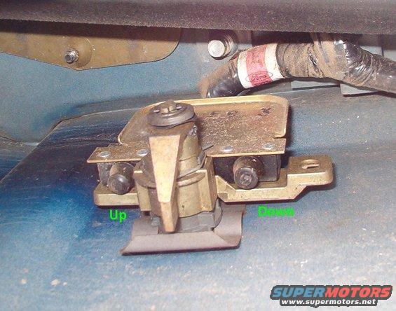 1996 Ford bronco tailgate window switch