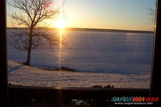 100_0349.jpg View out my grandparents front window in the morning