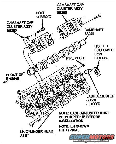 Ford escort camshaft removal #3