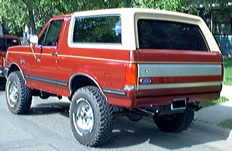 Ford bronco rear roll pan #4