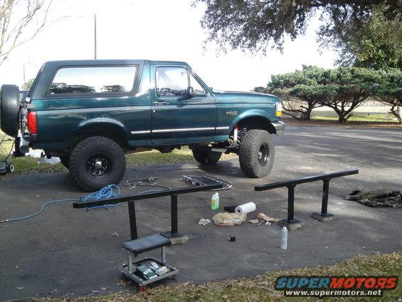 1995 Ford bronco rock sliders #6