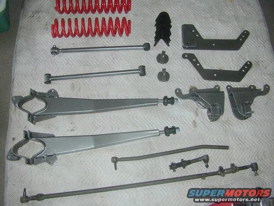 Straight axle conversion kit for ford #9