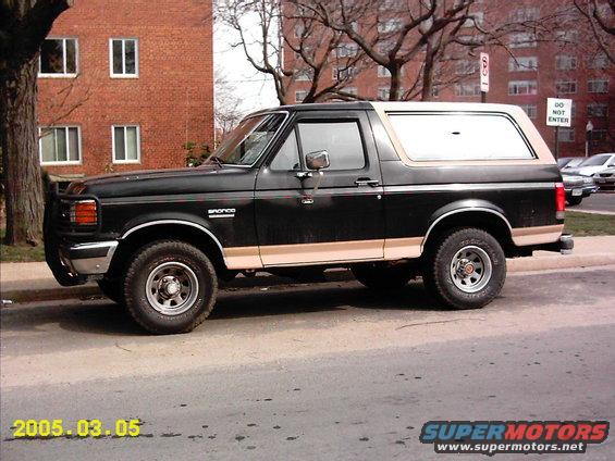 bronco4.jpg 1990 FORD BRONCO EDDIE BAUER EDITION 5.8L, 351W