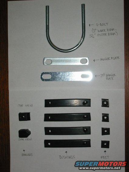 01--modified-parts.jpg Detail showing parts after modifying the hook straps.