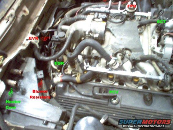 enginebayparts94.jpg Parts in 94 engine bay