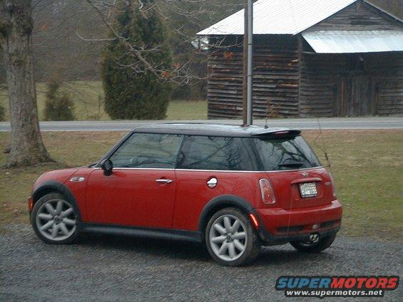 image08.jpg It's a 2004 Cooper S. Chili Red and Black. Fast and fun !!!!