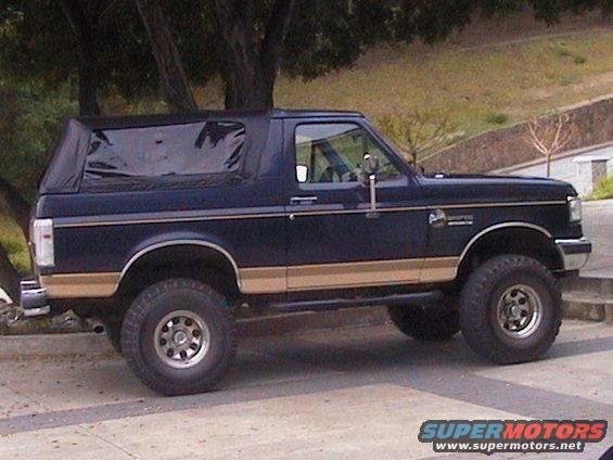 Soft top for ford bronco 1991 #8