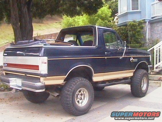 Soft top for ford bronco 1991 #9