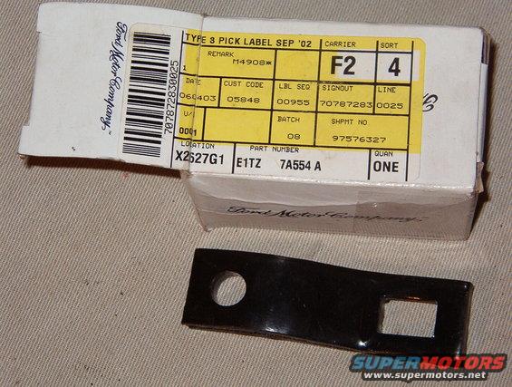 clutch-lever-83.jpg SOLD New clutch pedal lever for '83-older with mechanical linkage

The lever for '84-86 hydraulic is E4TZ7A554A .

The lever for '87-97 hydraulic is E7TZ7A554A .