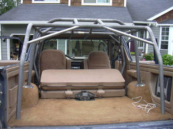 Full size ford bronco roll cage #10