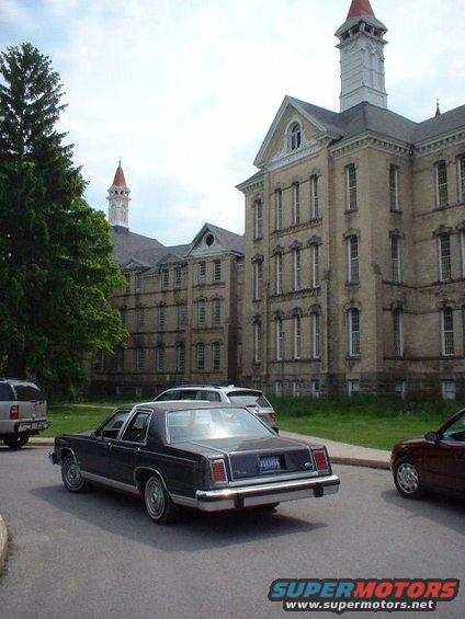 bld50_2.jpg In front of Building 50, the main building of the Traverse City State Hospital.