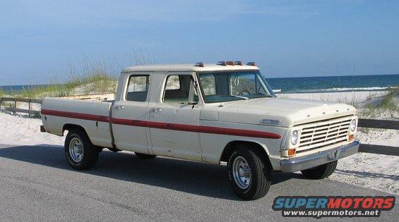 1967-crewcab-beach-50.jpg Trukcrazy at Navarre Beach, Florida right after its arrival. New wheels and tires added. 