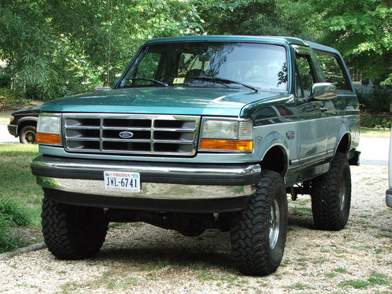 1995 Ford bronco 6 inch lift #7