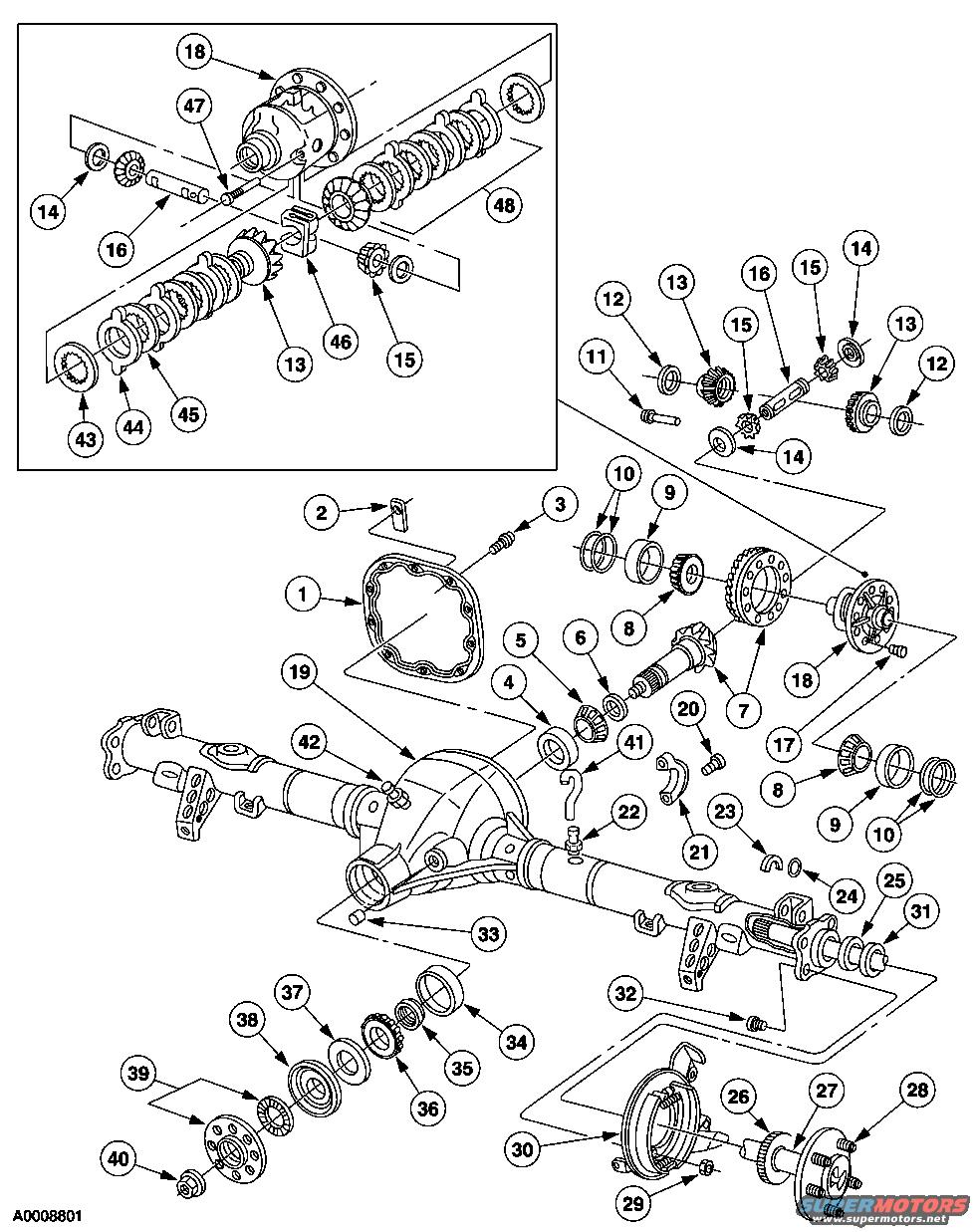 Ford differential identification tag #1