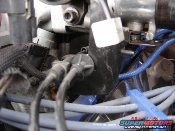 Ford lightning throttle cable bracket #1