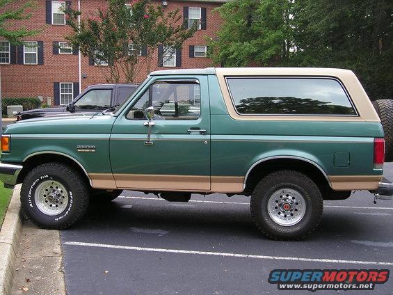 1989 Ford bronco ii tire size #7