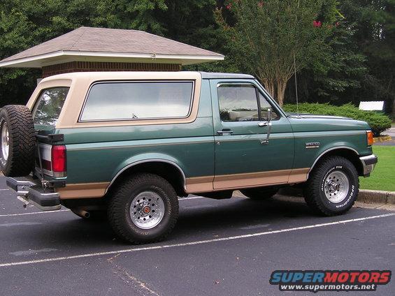 1989 Ford bronco ii tire size #9