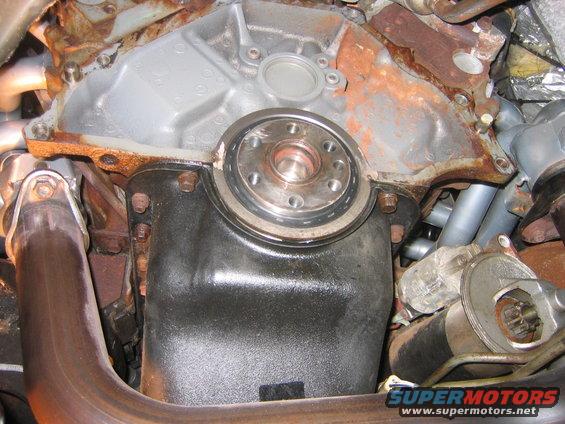 Replace rear main seal ford bronco #4