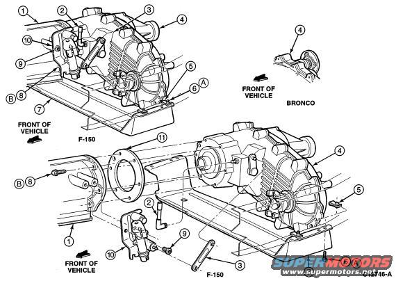 1983 Ford Bronco TSBs & FSAs (Recalls) for '83-96 Broncos ... 1962 ford galaxie wiring diagram schematic 