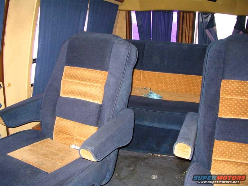 seats.jpg Plenty of room in the back to do whatever you want to do. The seats swivel arround and everything. Its got ashtrays everywhere and if the bed went down, it would be kinda kick ass.