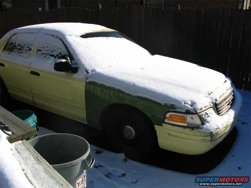 cvtaxi.jpg 2000 Crown Vic p72 with 292K on it. It drives but needs a new valve cover gasket and has a missfire in the 8th cylinder. I'm going to sell it after fixing the gasket. If it was working I probably would be driving this instead of the van. It still has the cab partition.