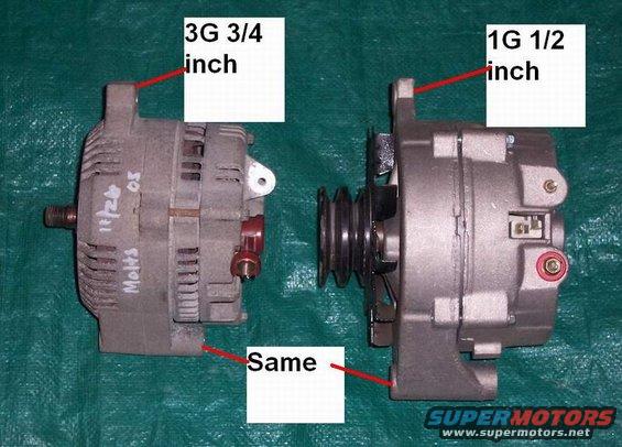 mounting-ears.jpg Here is a comparison of the ear thickness.  The 3G on the left is a short ear version.  The one I instlled in the truck is a long ear version  which matches the demensions of the original 1G.