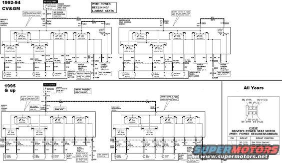 powerseatcircuits.jpg Power Seat Circuits
IF THE IMAGE IS TOO SMALL, click it.

This shows that an old-style switch can be connected directly to a newer seat.