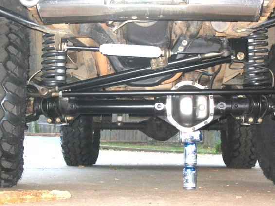 Ford bronco solid front axle swap #5