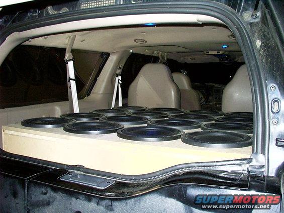 Ford excursion subwoofer boxes #7