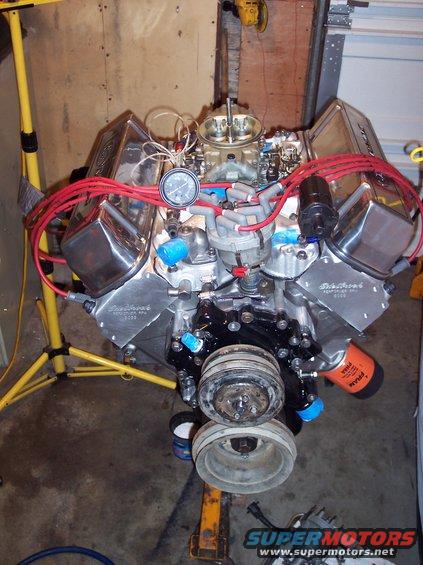 100_1524.jpg Carb, coil, dist and fuel pump are just for mock up. Final parts to be installed soon.