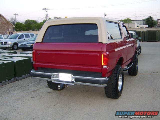 Ford bronco tail gate