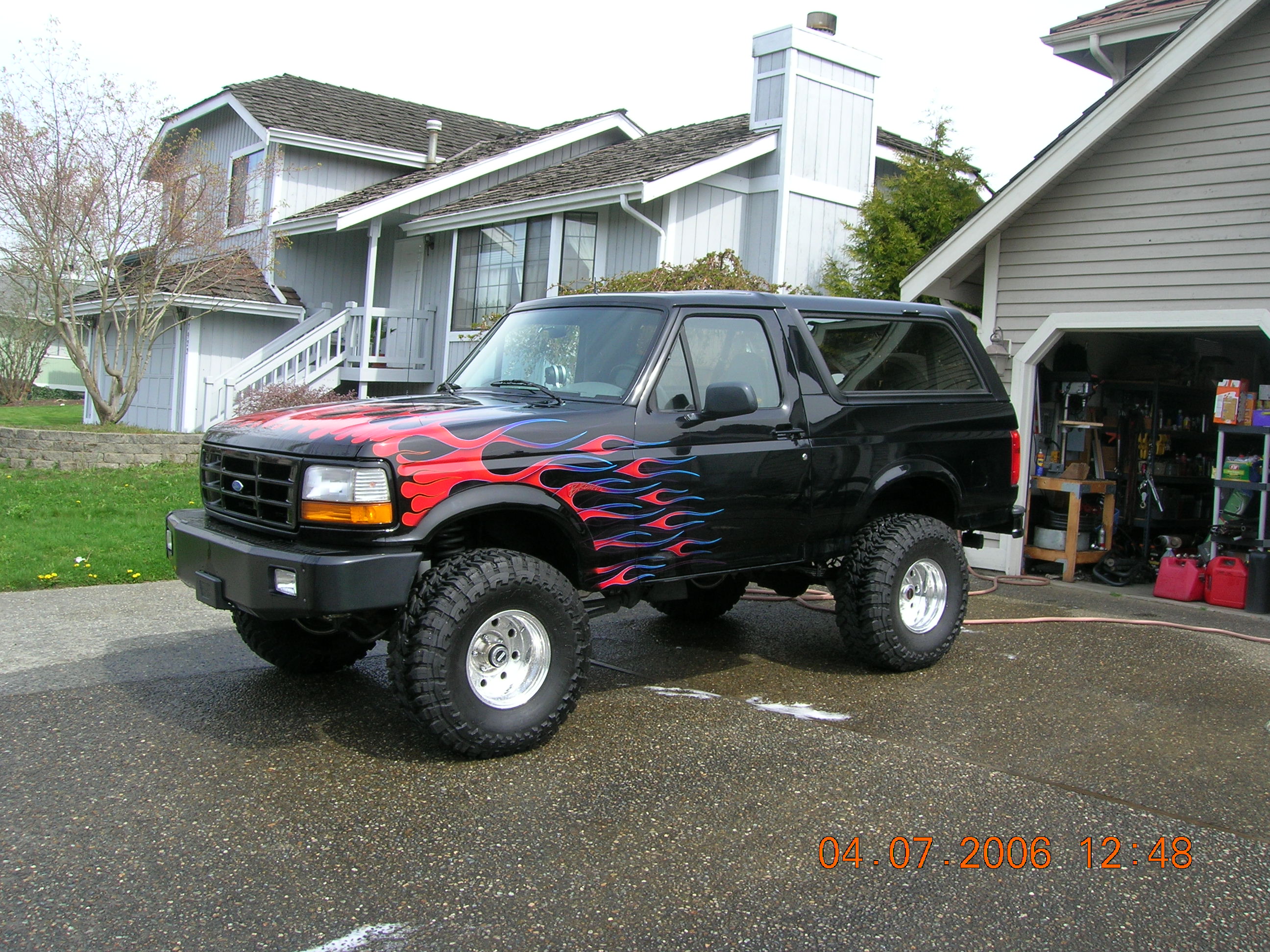 1996 Ford bronco custom exhaust #3