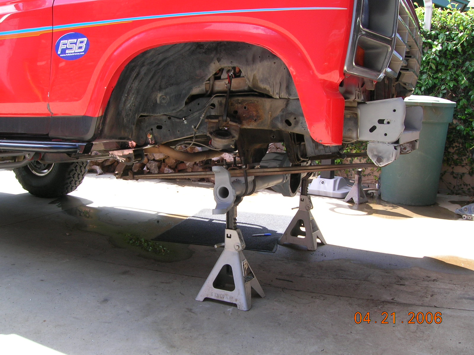 Ford bronco solid axle swap #3