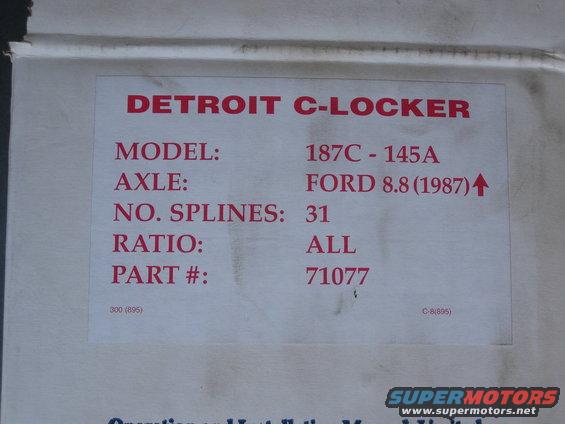 dscn1258.jpg Used Detroit Locker for the 8.8, has 20K miles on it, asking $250