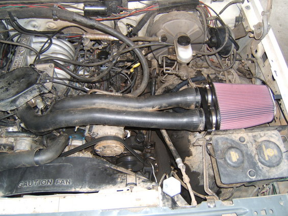 96 Ford bronco cold air intake #7
