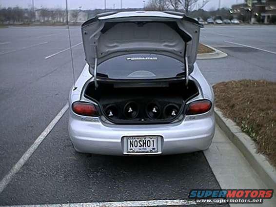 2002 Ford taurus trunk size #5