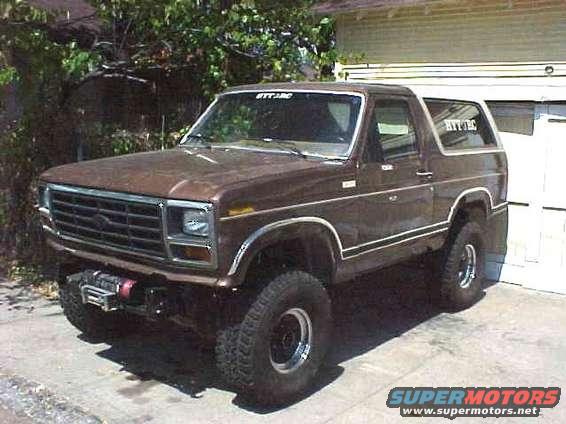 1984 Ford bronco full size #5