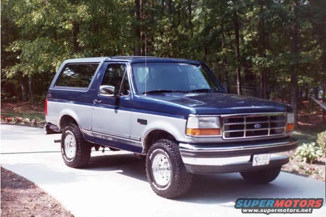 1995 Ford bronco towing package #9