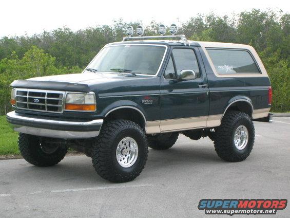 1993 Ford bronco eddie bauer interior