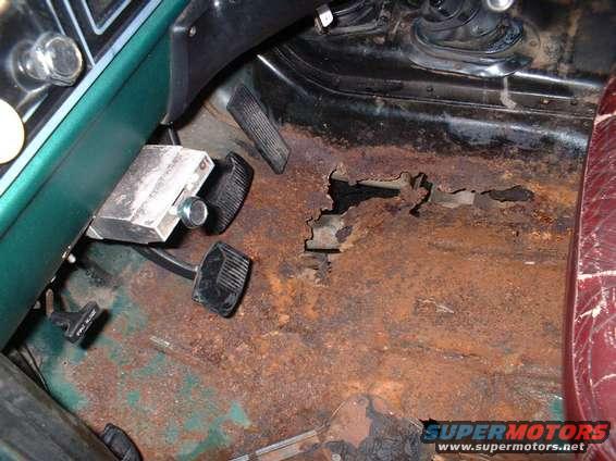 Ford bronco floor pan replacement #4